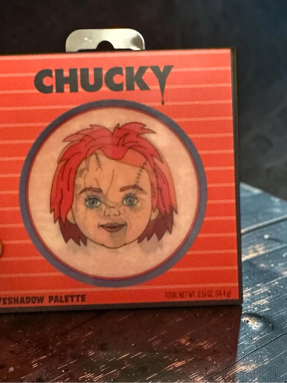 Chucky Horror Eyeshadow Palette 12 Shade Universal Studios Collectible Makeup